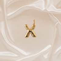 Alphabet Charm - X - Stainless Steel pendant by Nashira
