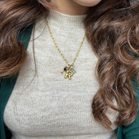 Personalized Cluster Necklace - necklace from the Nashira collection (image 12 of 18)