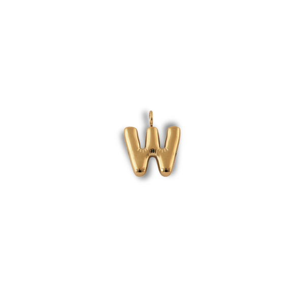 Alphabet Charm - W