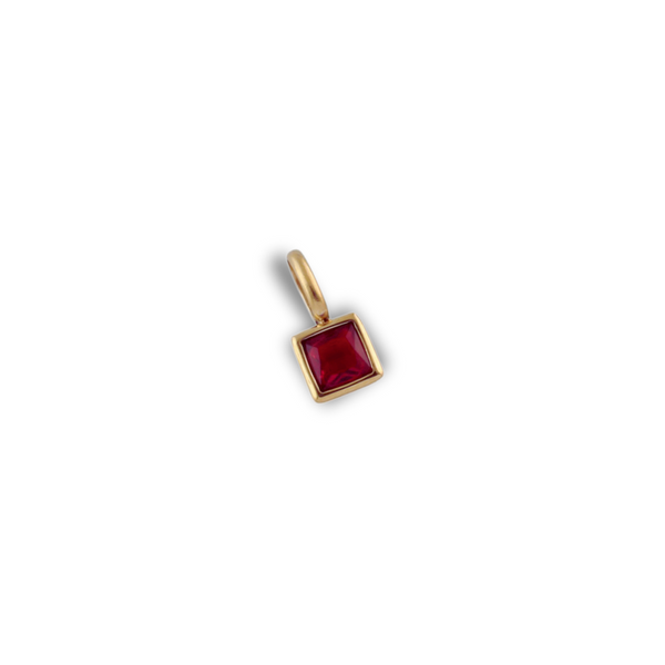 Birthstone Charm - January