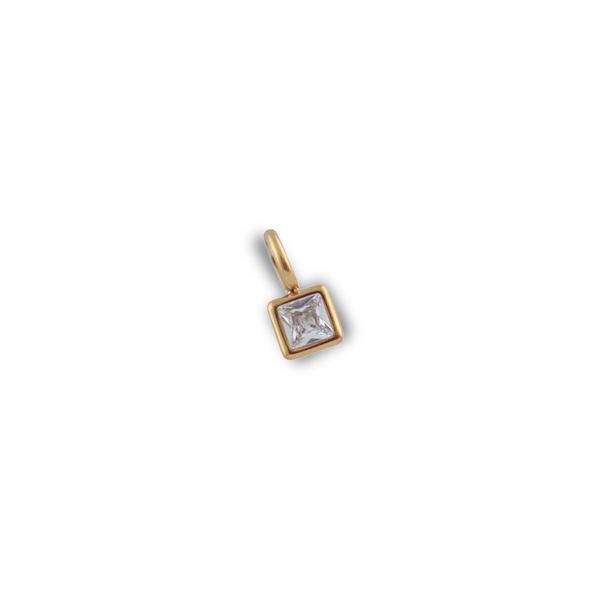 Birthstone Charm - April