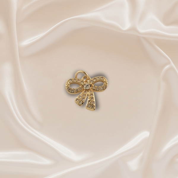 The Elegant Bow Charm
