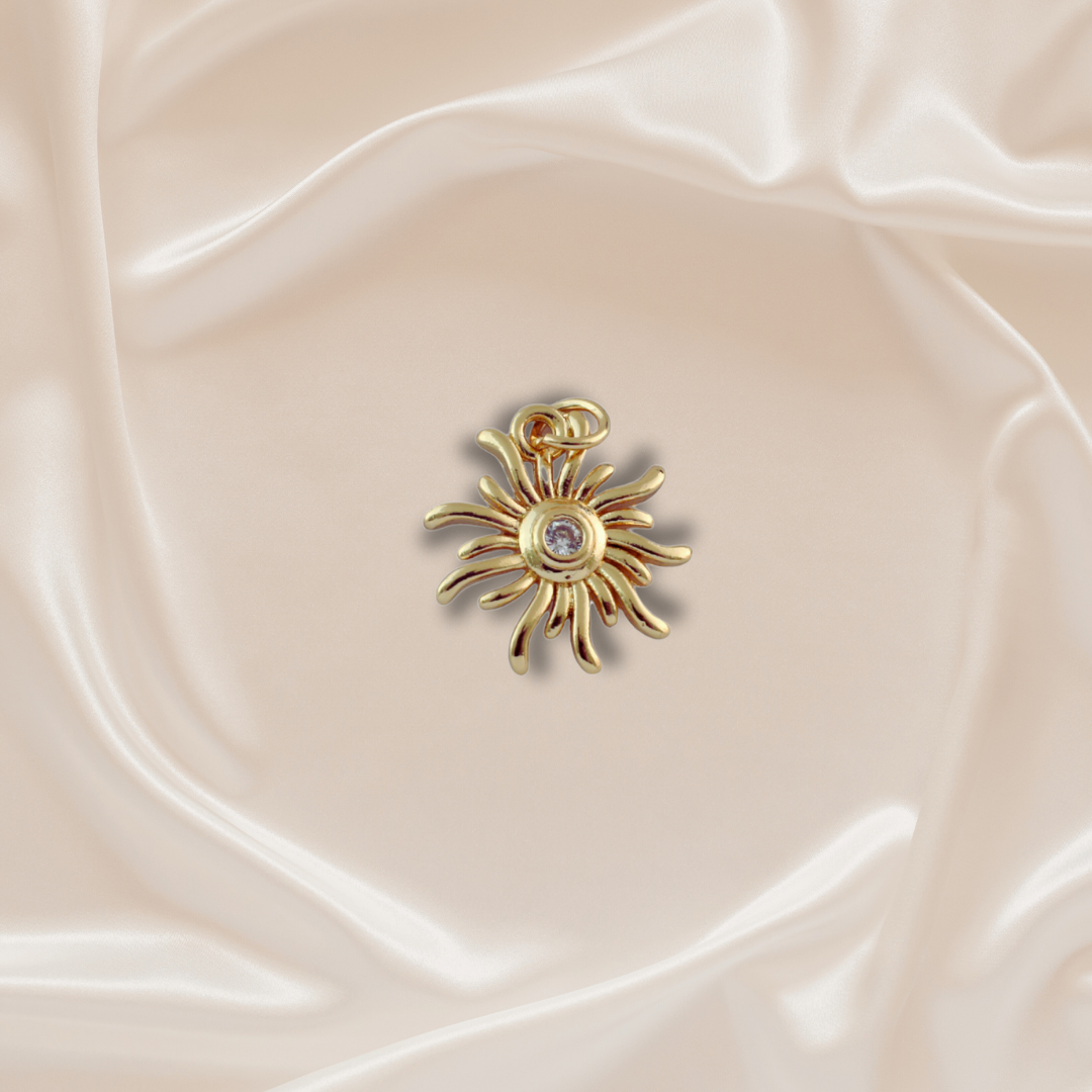 The Radiant Flame Charm - Stainless Steel charm by Nashira