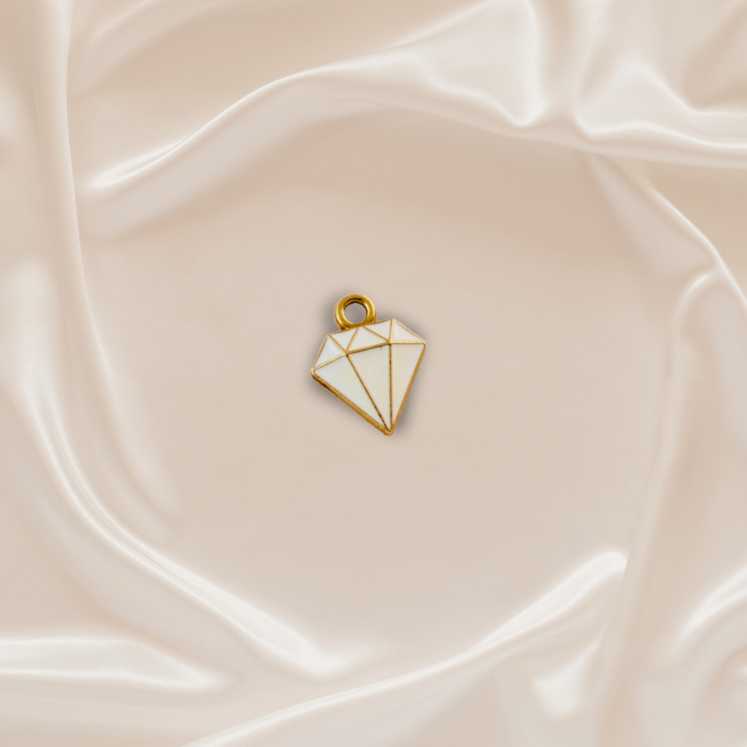 The Diamond Glow Charm - Stainless Steel charm by Nashira