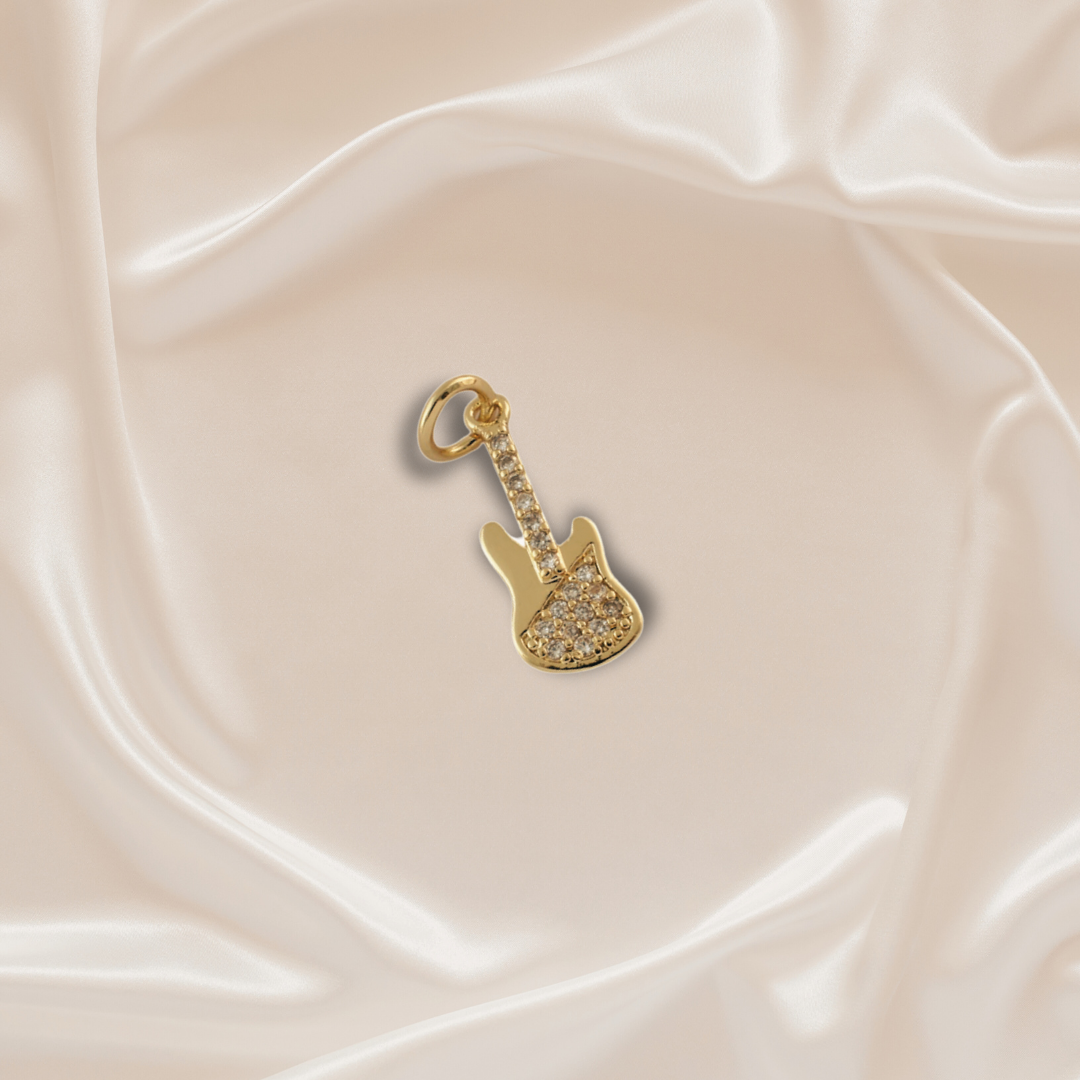 The Rock 'n' Roll Guitar Charm - Stainless Steel charm by Nashira