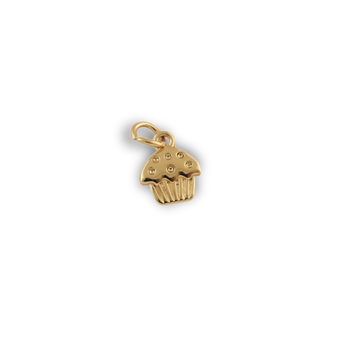 The Bliss Cupcake Charm charm by Nashira, shown close up