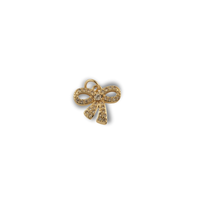 The Elegant Bow Charm charm by Nashira, shown close up