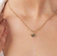 Classic Evil Eye Necklace - necklace by Nashira