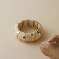Chunky Acrylic Stretchable Bangle