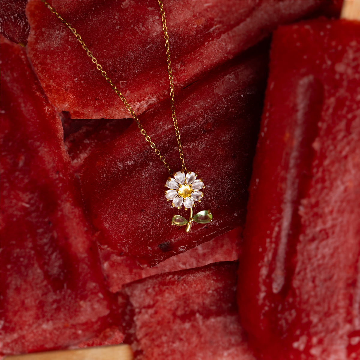 Don't Ever Leaf Me Pendant with Chain - Stainless Steel necklace by Nashira