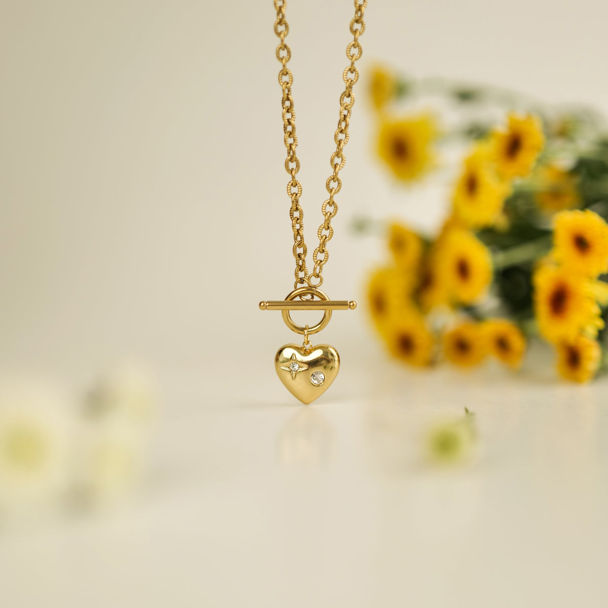 Love Necklace necklace by Nashira, shown close up
