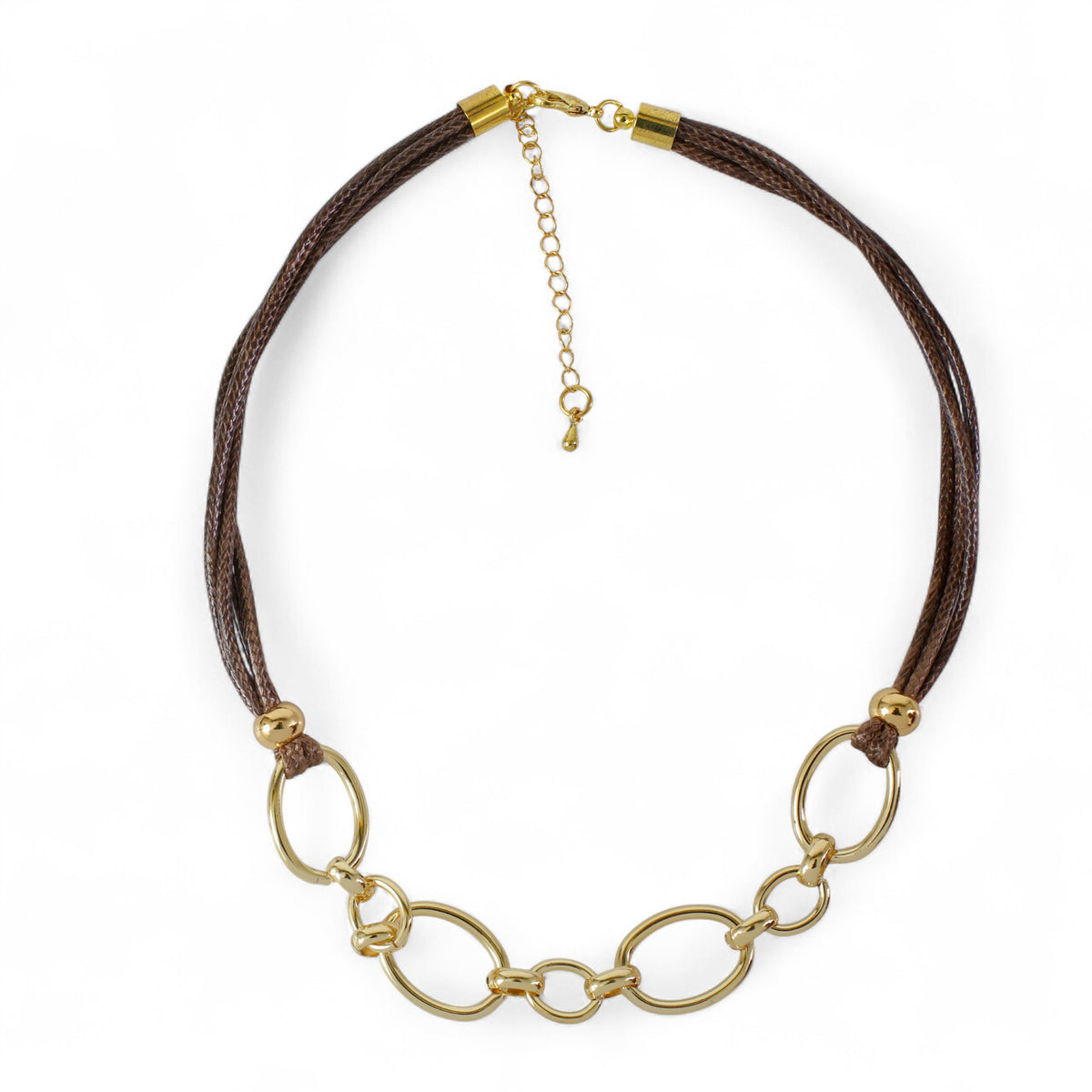 Gold Link Chain Necklace - necklace from the Nashira collection