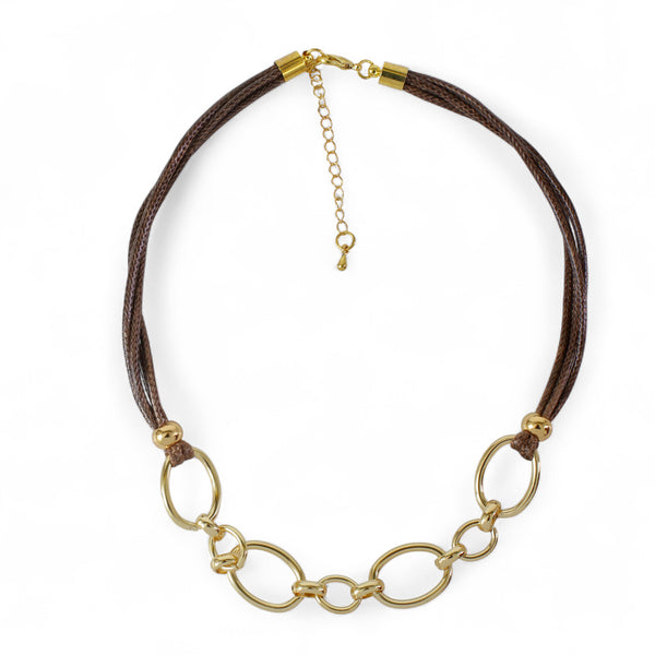 Gold Link Chain Necklace