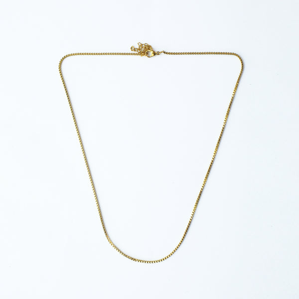 Dainty Alphabet String - Gold