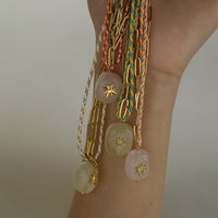 Sun Kissed Candy Necklace necklace by Nashira, styled