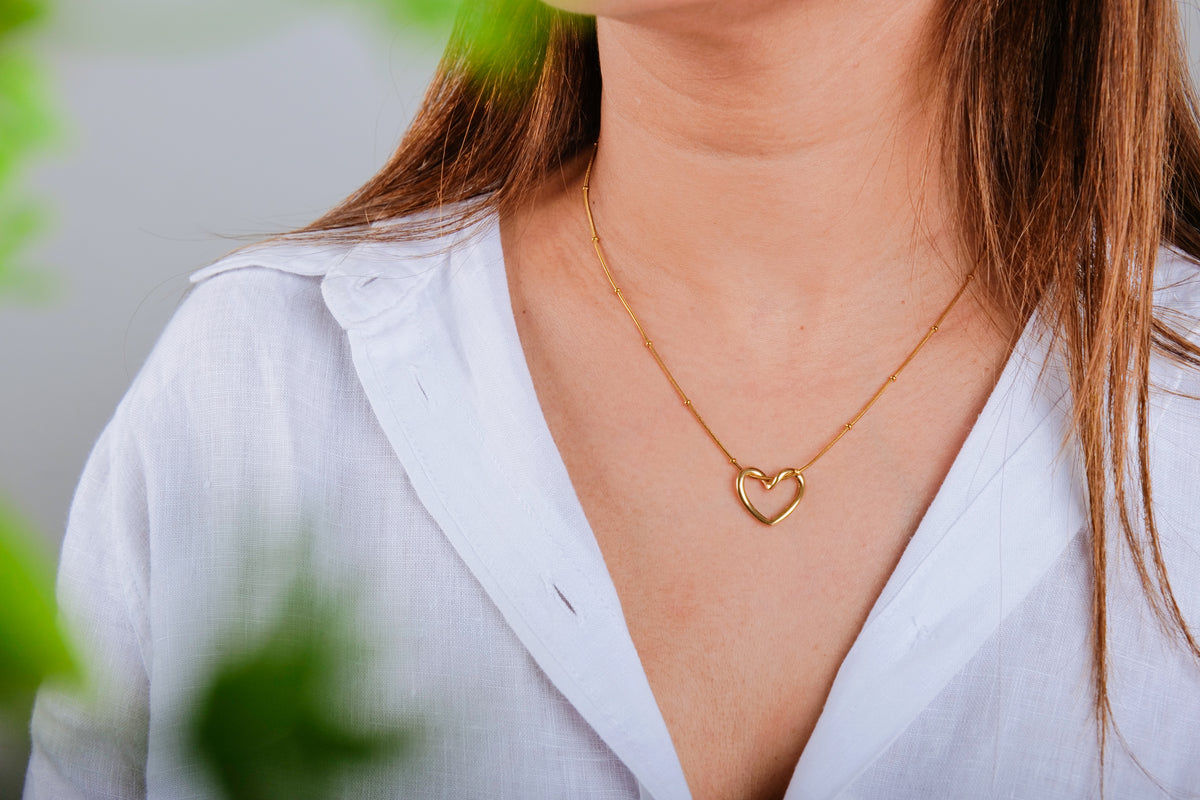 Infinity Heart Necklace - necklace by Nashira
