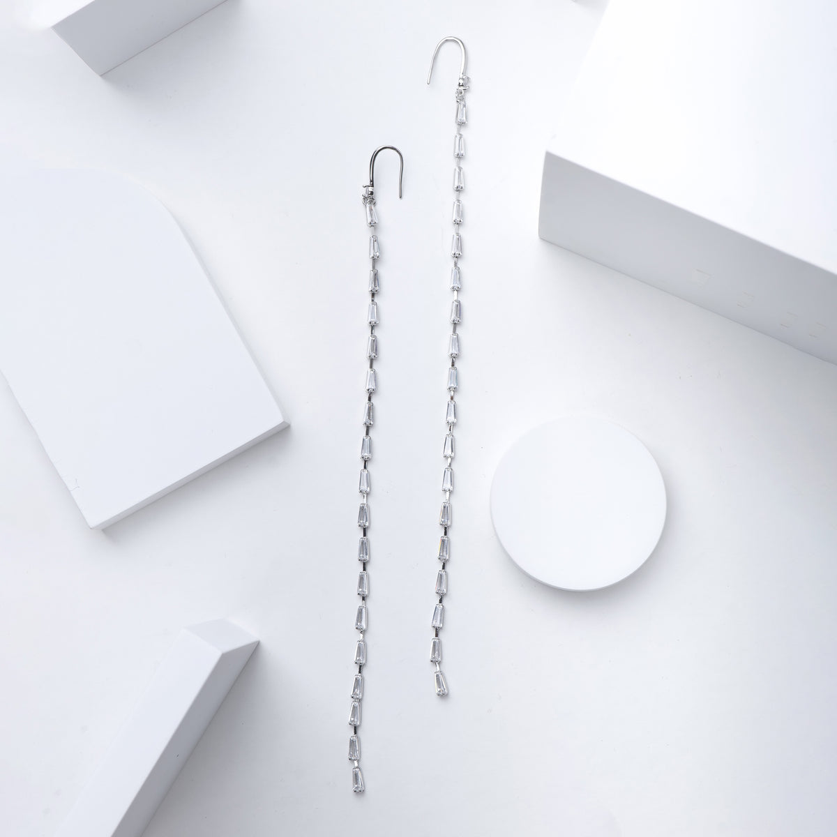 Limelight Earrings by Nashira, stainless steel earrings