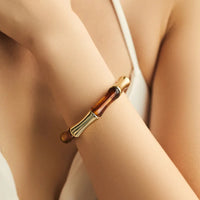 Candy Acrylic Stretchable Bangle by Nashira, resin bracelet