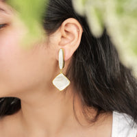 Classic Drops - Brass earrings by Nashira