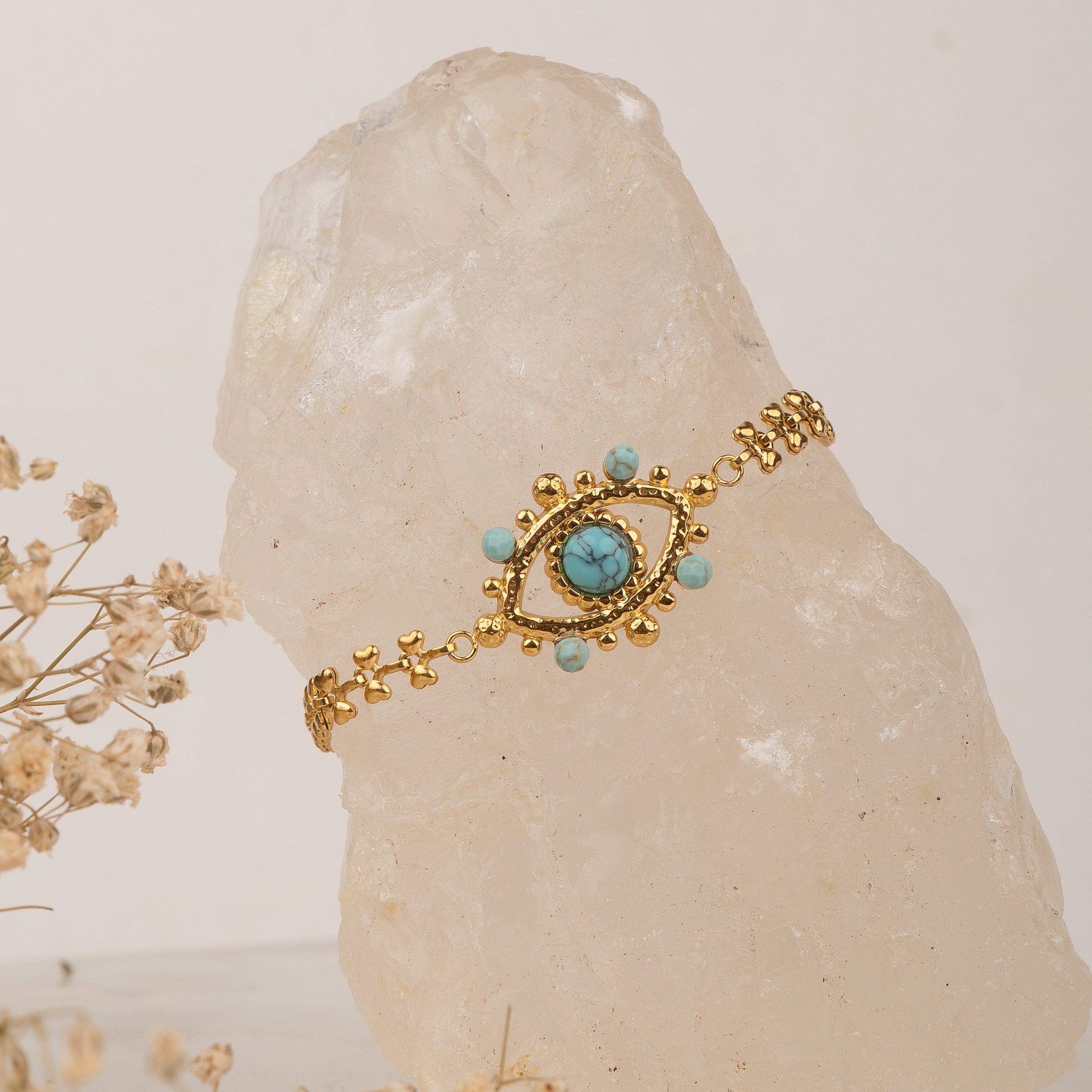 Nazar Vintage Turquoise Bracelet