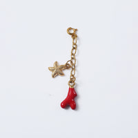 Ocean Bliss Hanging Charm charm by Nashira, shown close up