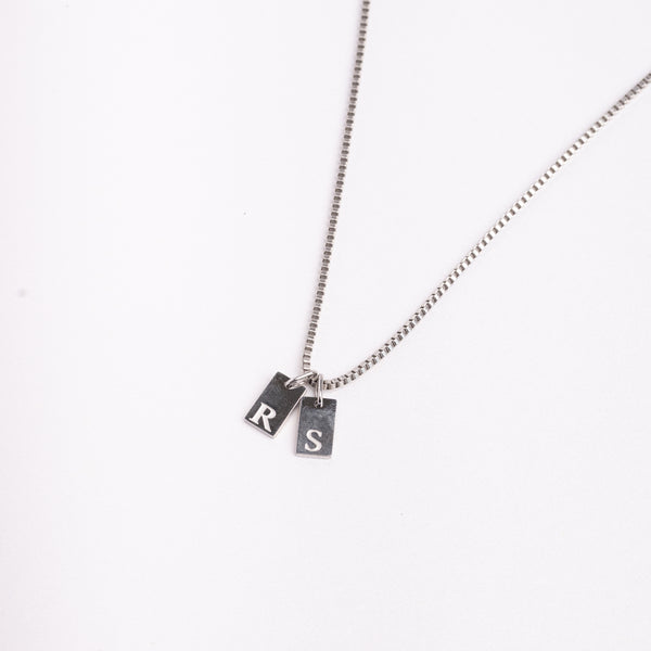 Dainty Alphabet String - Silver