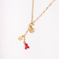 Personalized Cluster Necklace necklace by Nashira, styled