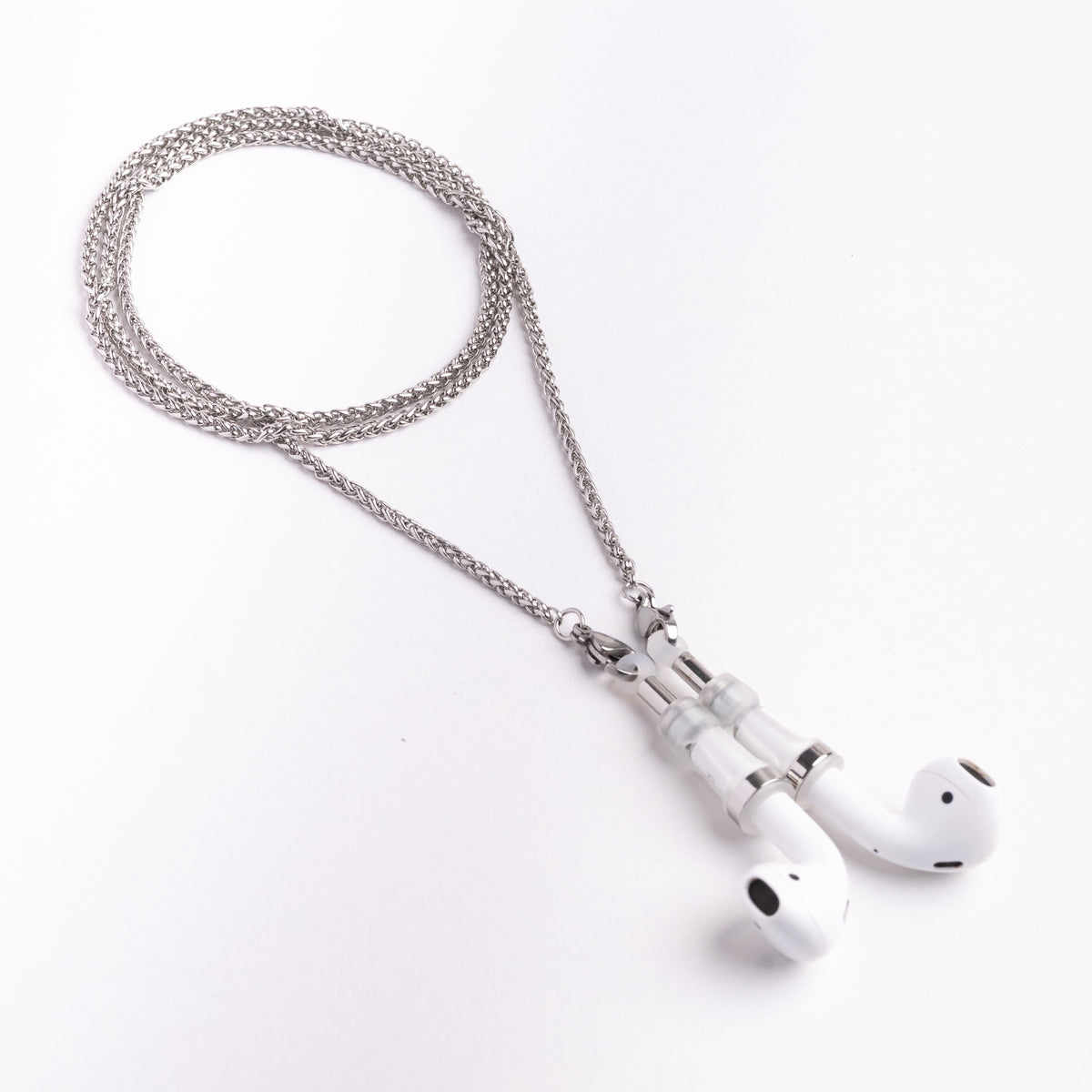 Airpods Chain Necklace necklace by Nashira, styled (image 9 of 14)