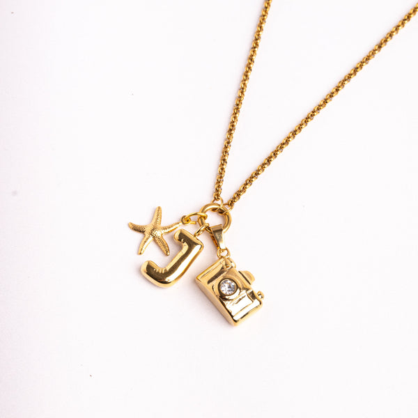 Personalized Cluster Necklace