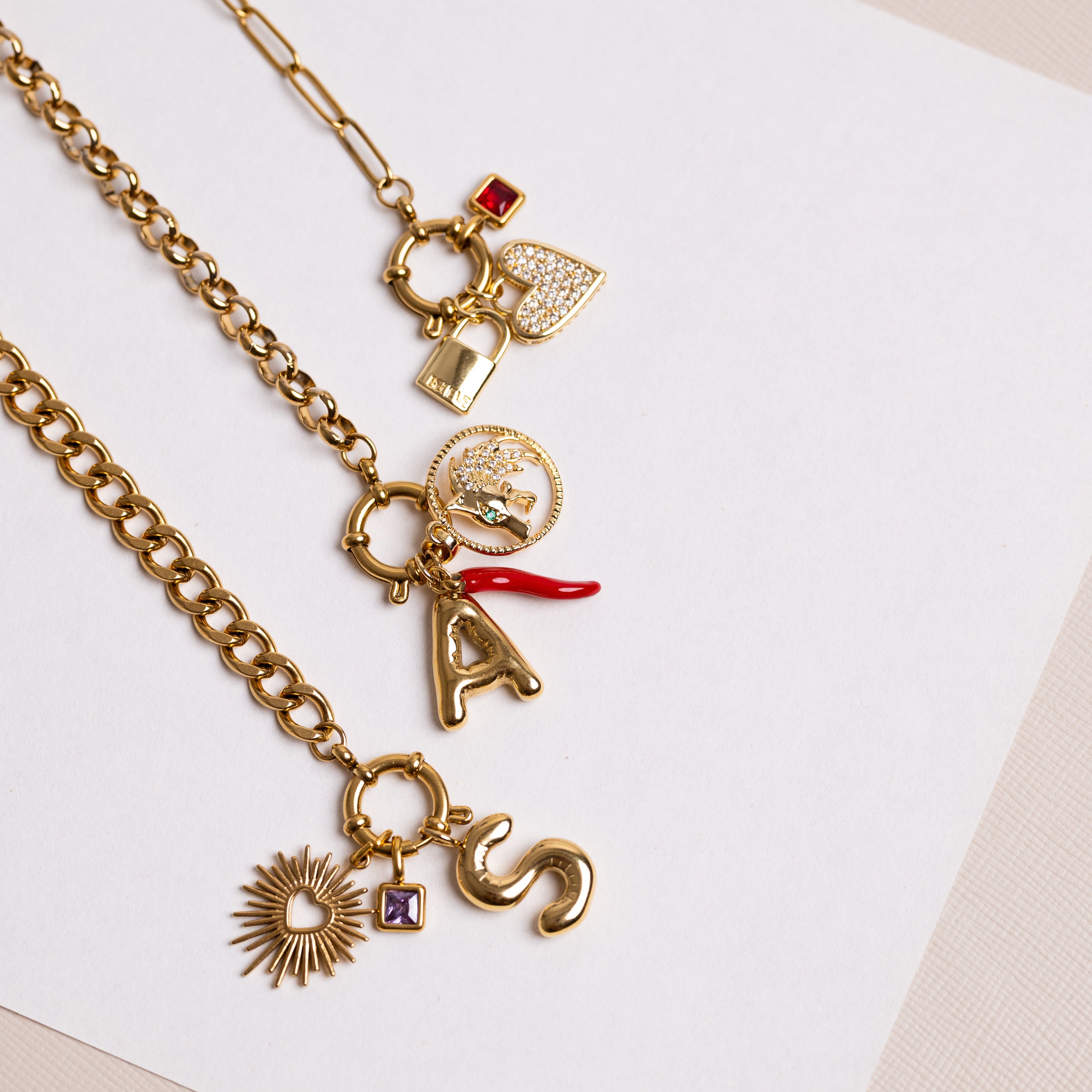 Personalized Cluster Bracelet