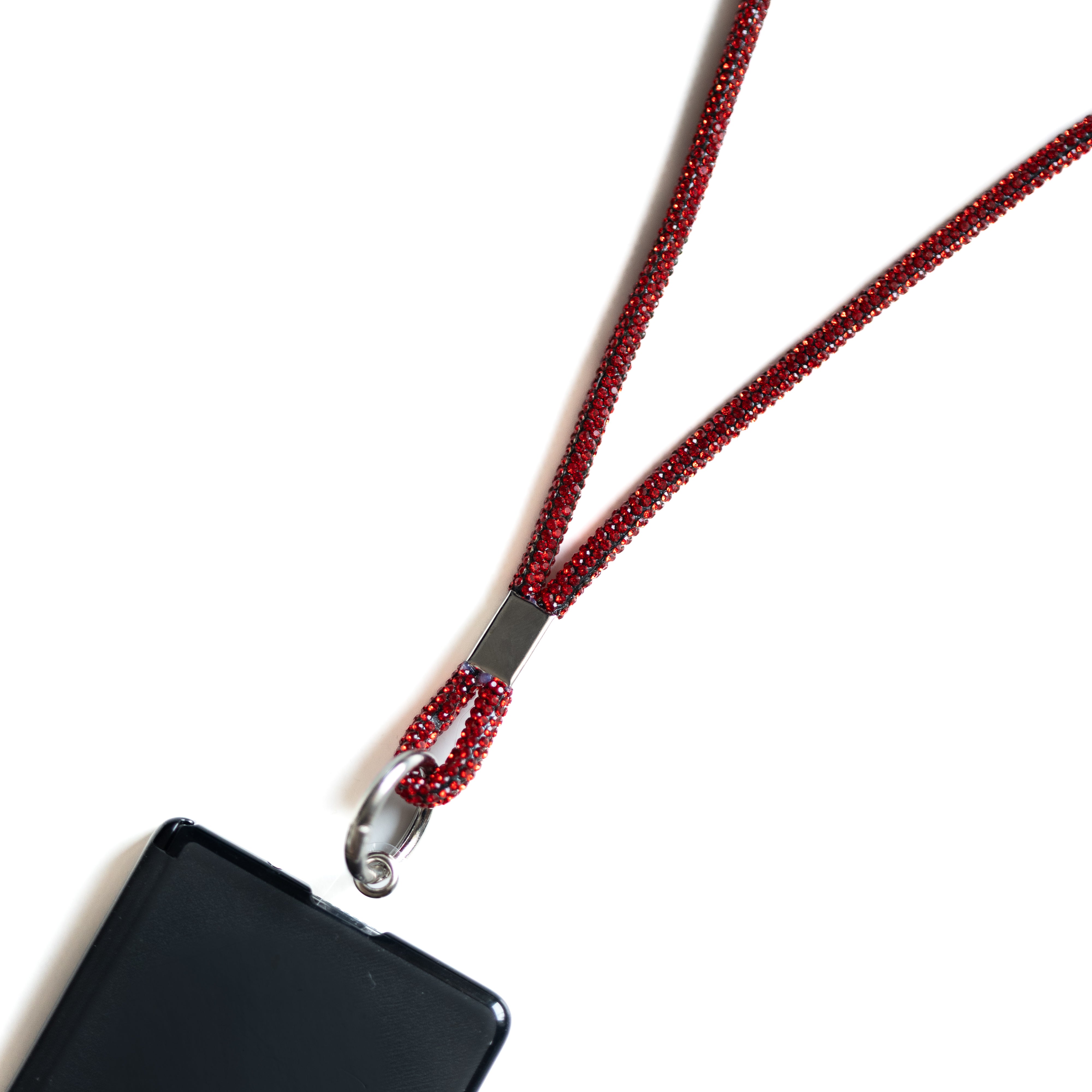 Glitter Lanyard - Red