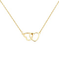 Double Heart Necklace