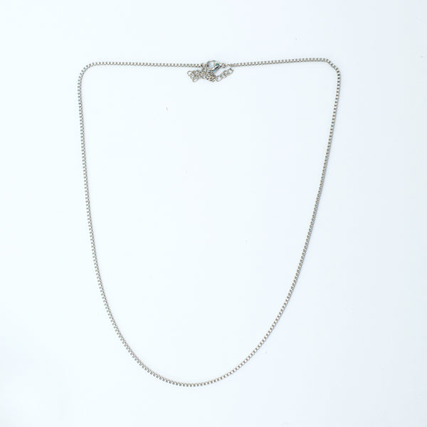 Dainty Alphabet String - Silver