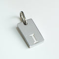 Dainty Alphabet Charm Silver  - I