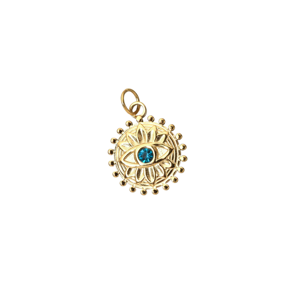 The Evil Eye Charm - Sapphire