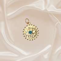 The Evil Eye Charm - Sapphire