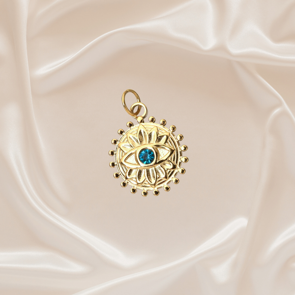 The Evil Eye Charm - Sapphire