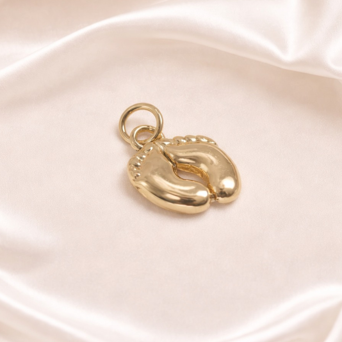 The Baby Feet Charm - Stainless Steel charm by Nashira