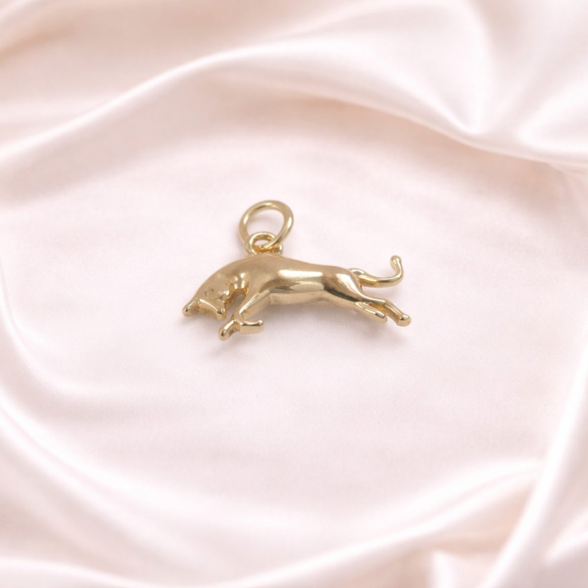 The Charging Bull Charm - Stainless Steel charm by Nashira