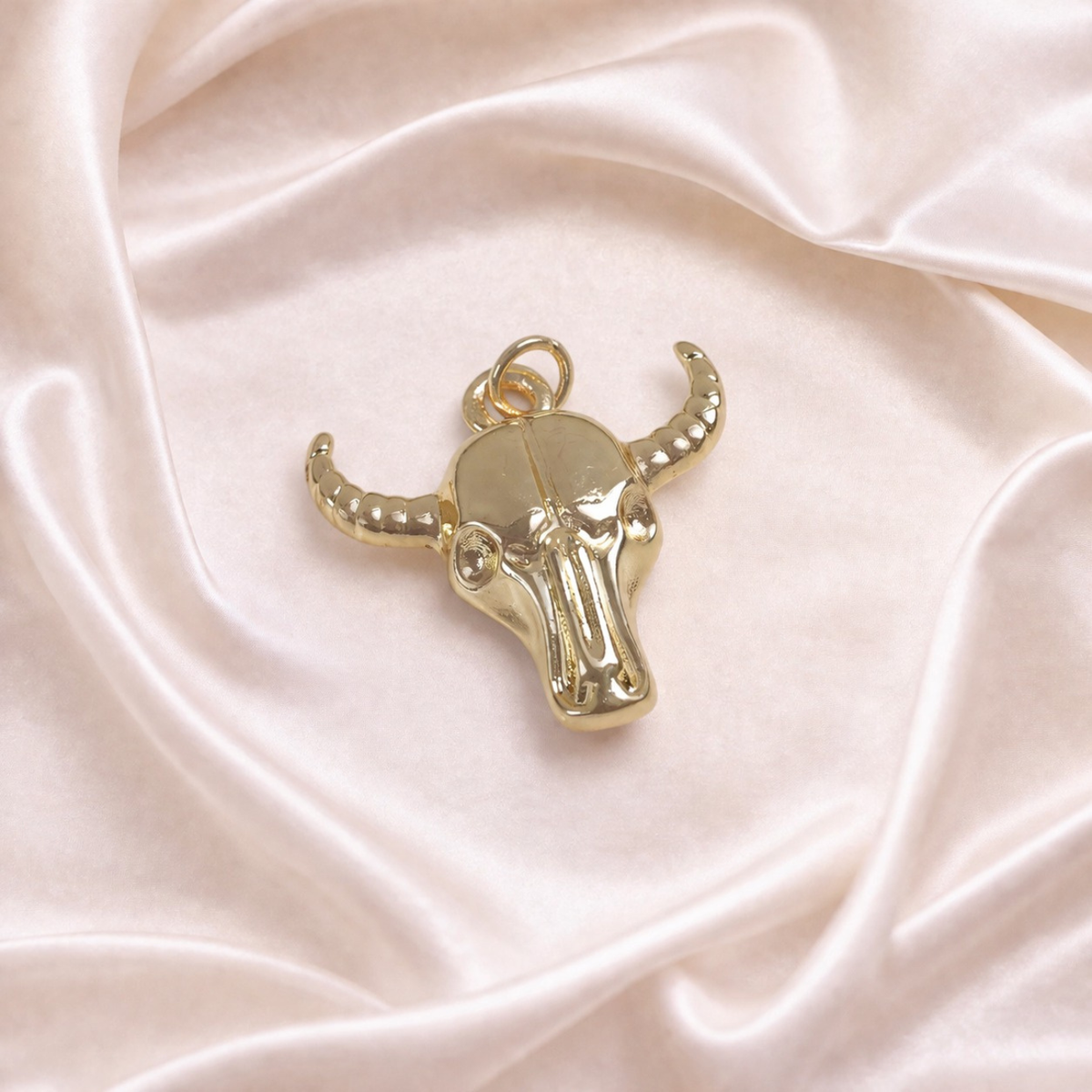 The Iconic Bull Pendant - Stainless Steel charm by Nashira
