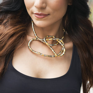 Bendable Snake Necklace - Multicolor