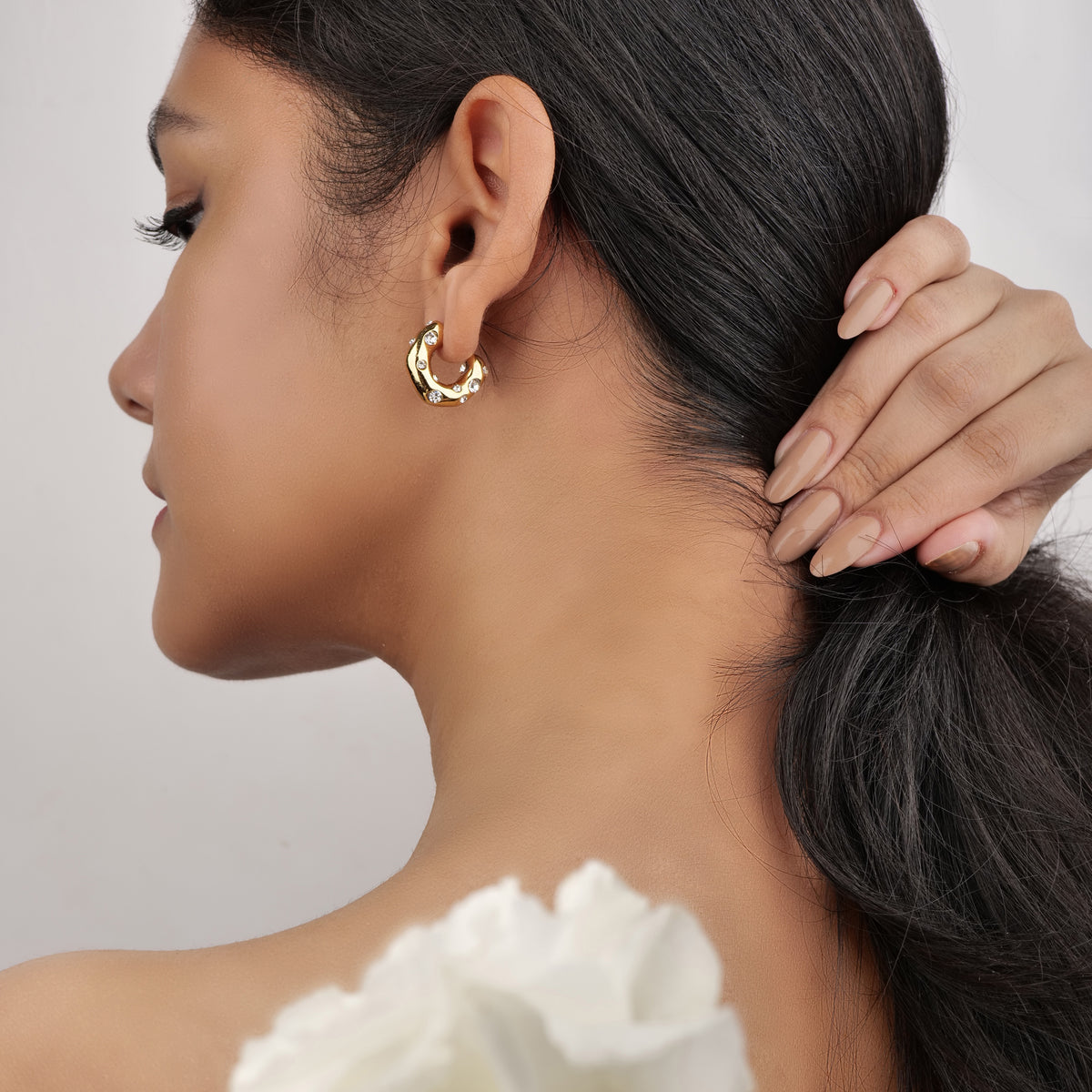 Aloha Hoops - Stainless Steel earrings by Nashira