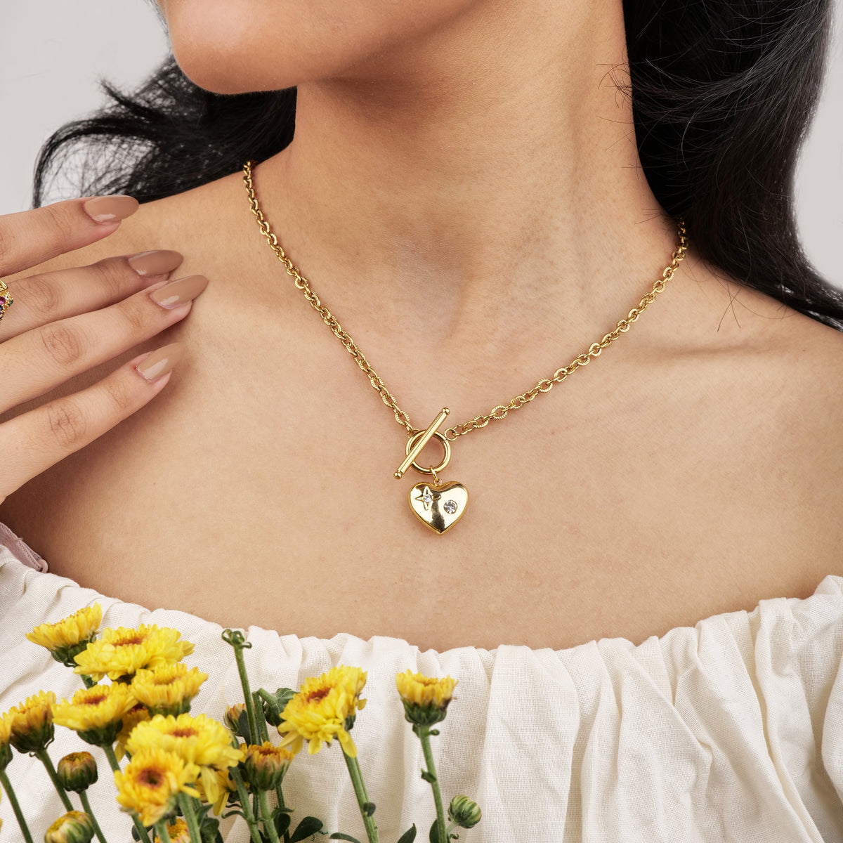 Love Necklace - Stainless Steel necklace by Nashira