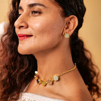 Harmony Necklace - Brass necklace by Nashira