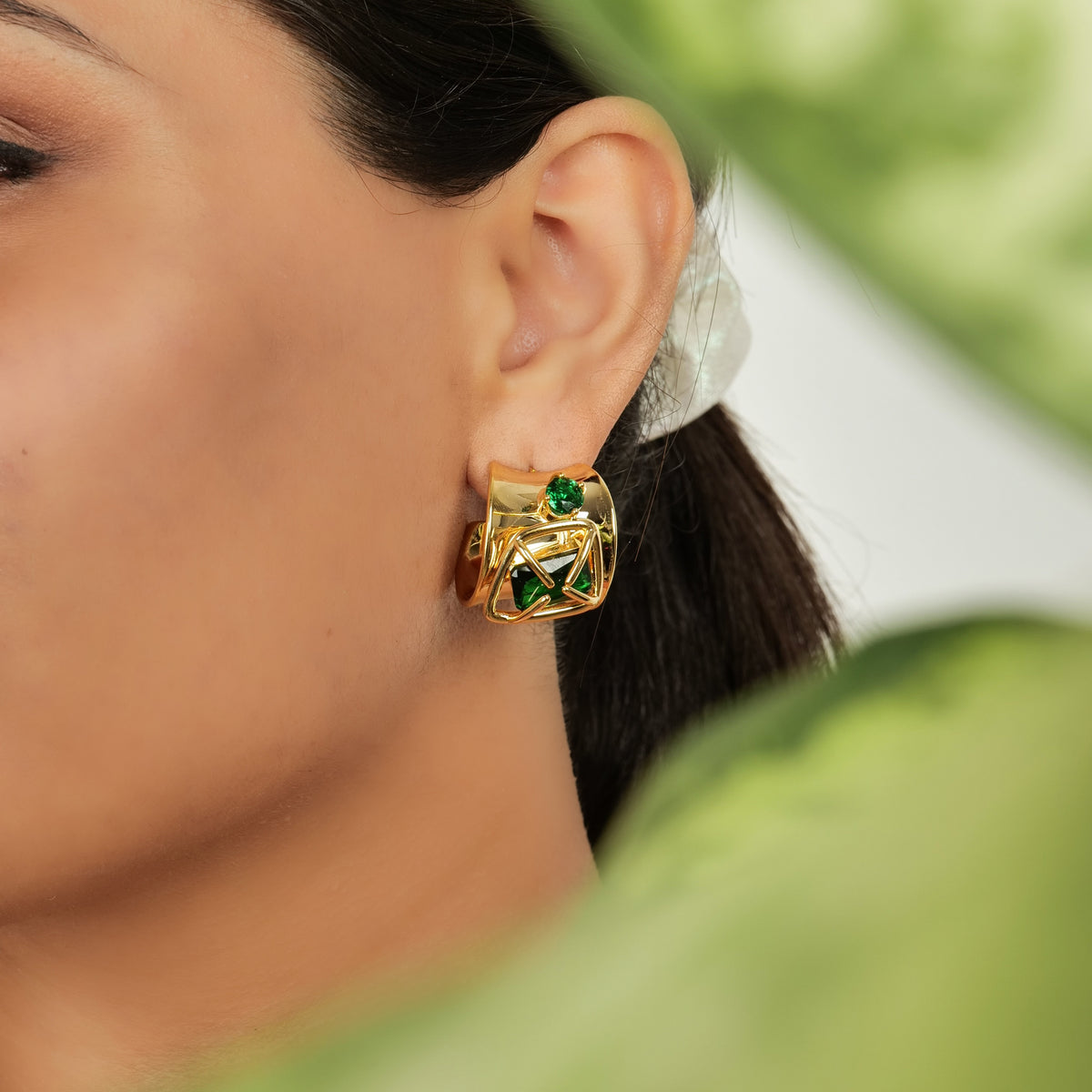 Broadway Hoops - Stainless Steel earrings by Nashira