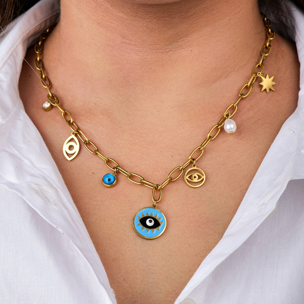 Chunky Charms Necklace