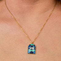 Majestic Eye Pendant with Necklace - Stainless Steel necklace by Nashira